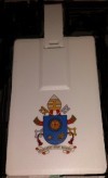 La chiavetta USB del Papa (foto "Il GIornale")